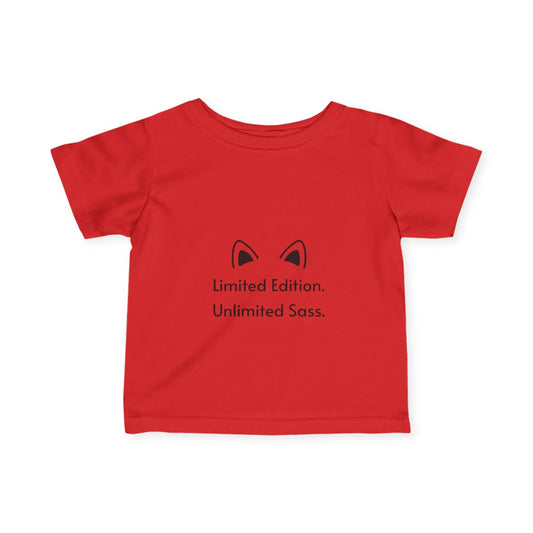 Infant Sass Tee - Limited Edition, Cute Baby Shirt, Funny Toddler Outfit, Playful Infant Apparel, Unique Gift for Baby Shower Printify