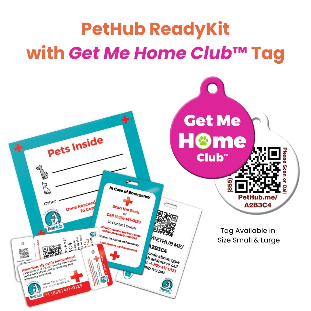 PetHub QR Pet ID Comprehensive ReadyKit – Complete Emergency Kit PetHub