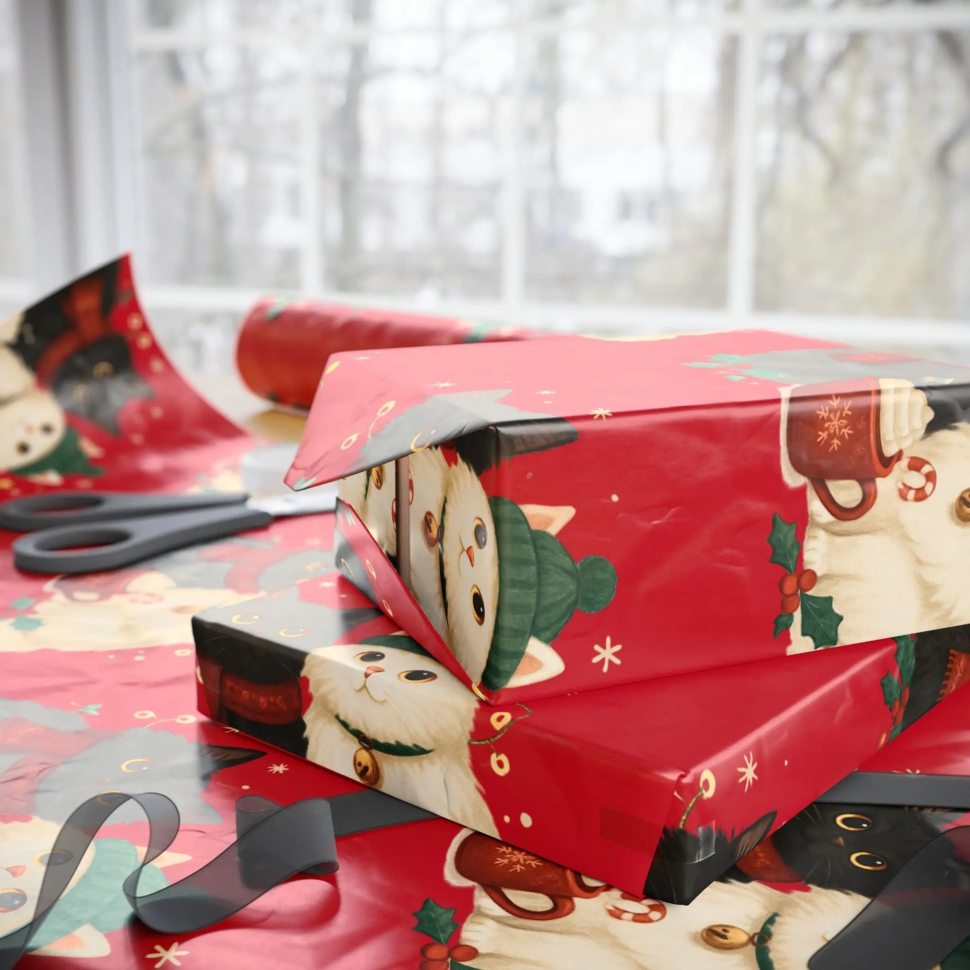 Holiday Wrapping Paper Roll Printify