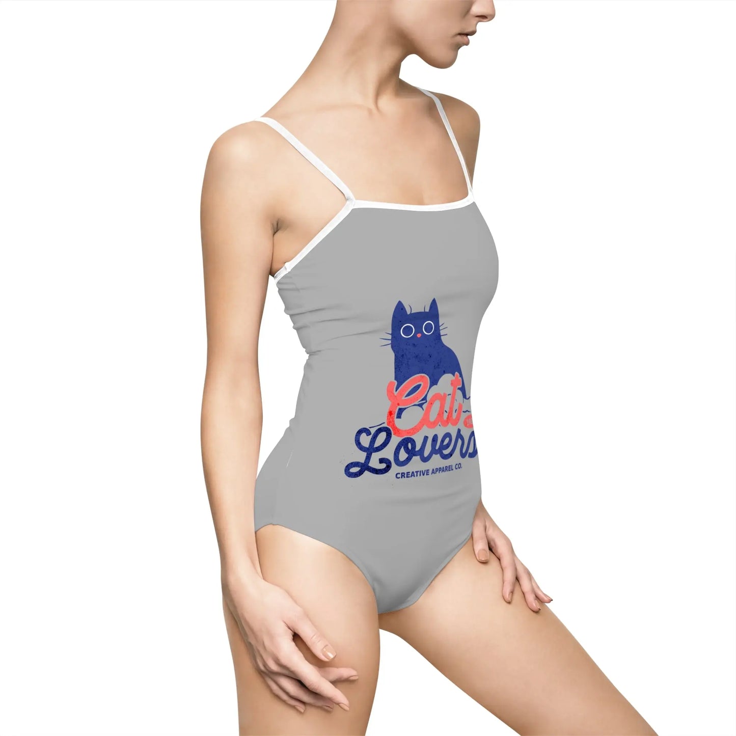 Cat Lovers Women's One Piece Swimsuit - FloofChonk