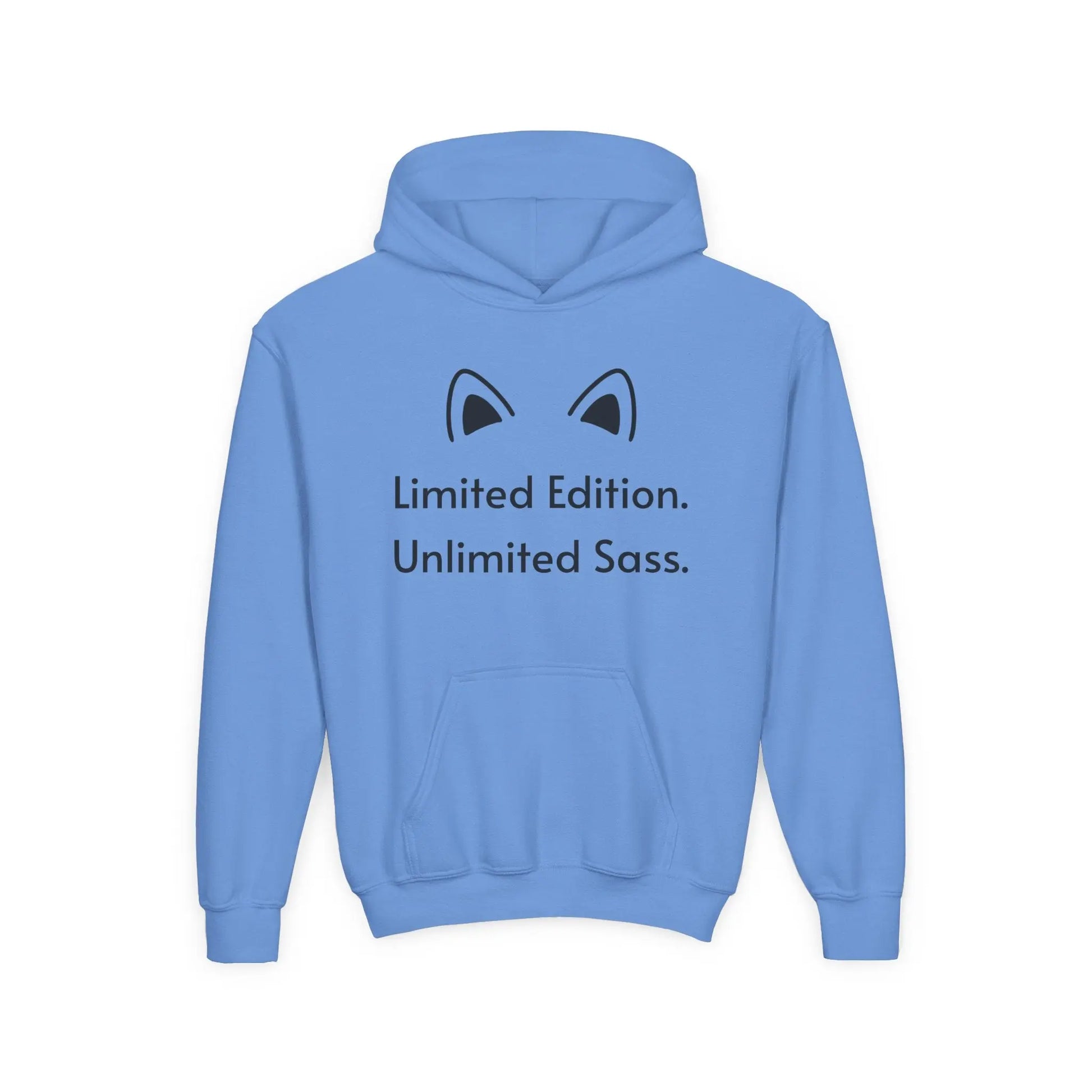 Limited Edition, Unlimited Sass Youth Hoodie Printify