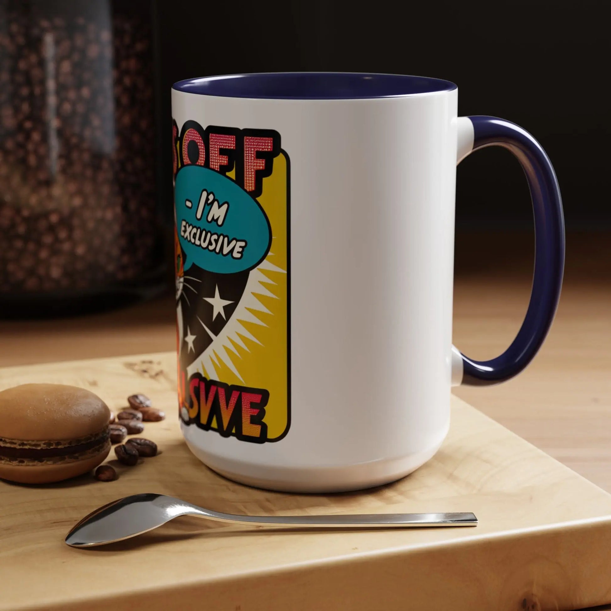 Exclusive Cat Coffee Mug - Paws Off Design, Funny Cat Mug, Gift for Cat Lovers, Coffee or Tea Cup, Birthday or Holiday Gift Printify