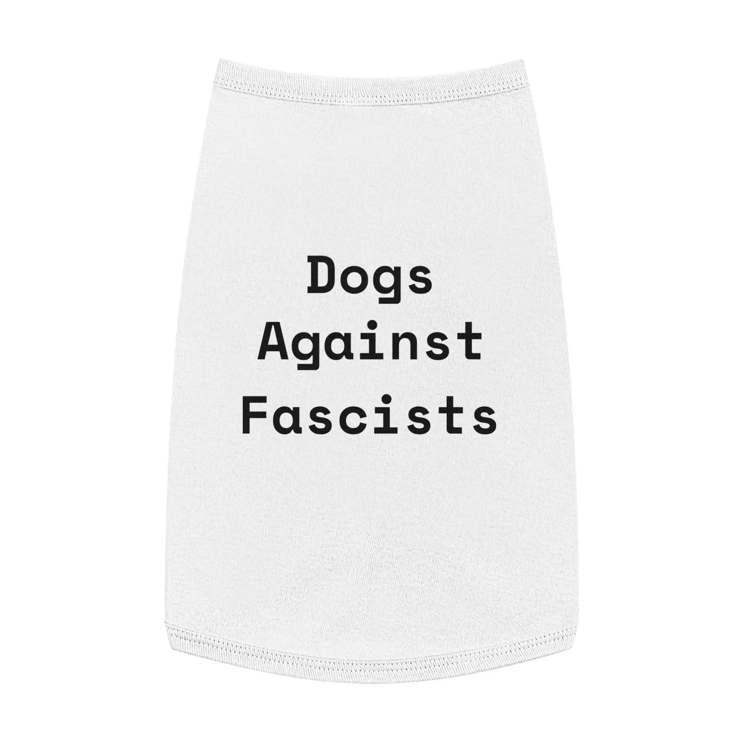 Dogs Against Fascists Tank Top Printify