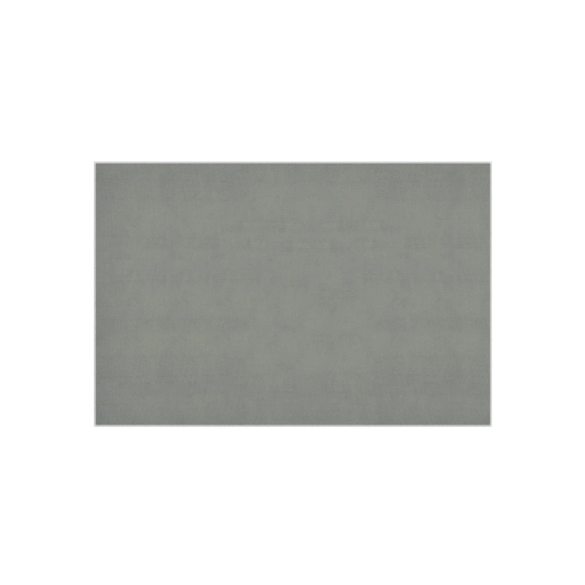 Abstract Botanical Outdoor Rug — Green & Terracotta Patio Mat Printify