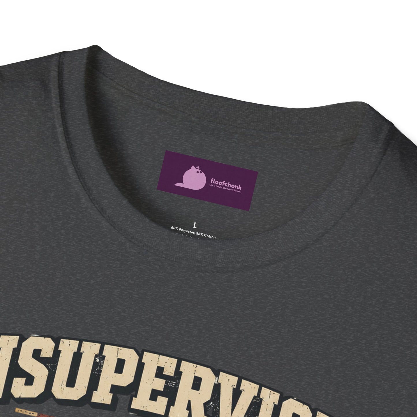 Unsupervised and Thriving Cat T-Shirt — Funny Black Cat Retro Graphic Tee