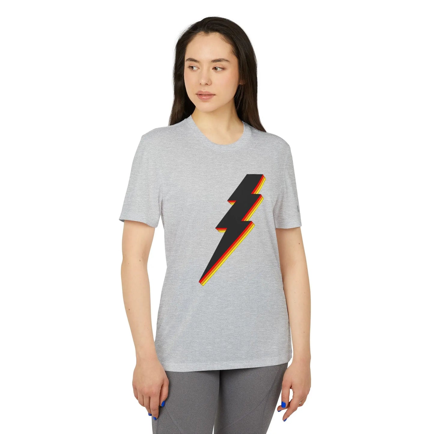 Adidas Unisex Lightning Graphic Sport T-Shirt Printify