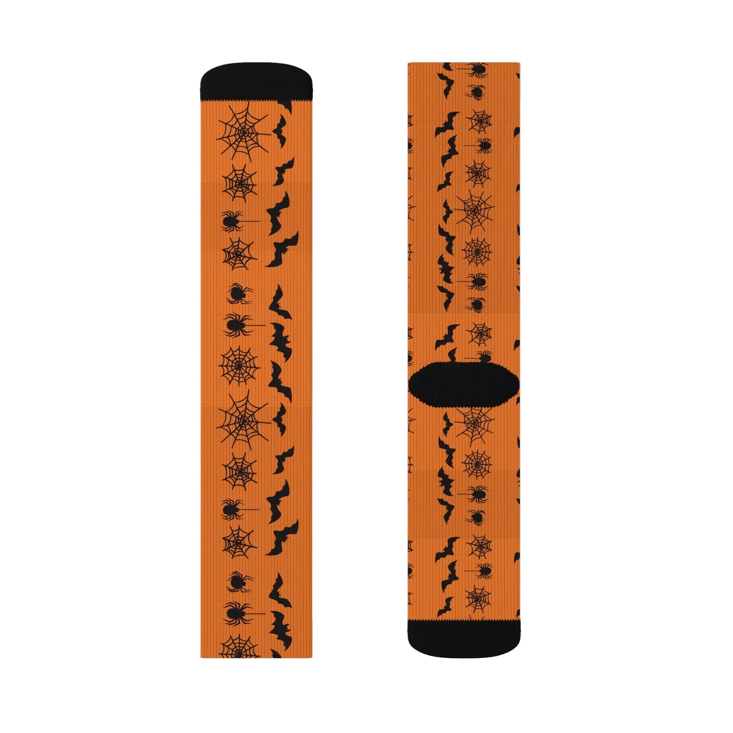 Halloween Themed Socks, Spooky Cozy Socks, Unique Gift for Her, Fall Accessories, Autumn Vibes, Funky Fashion Footwear - FloofChonk