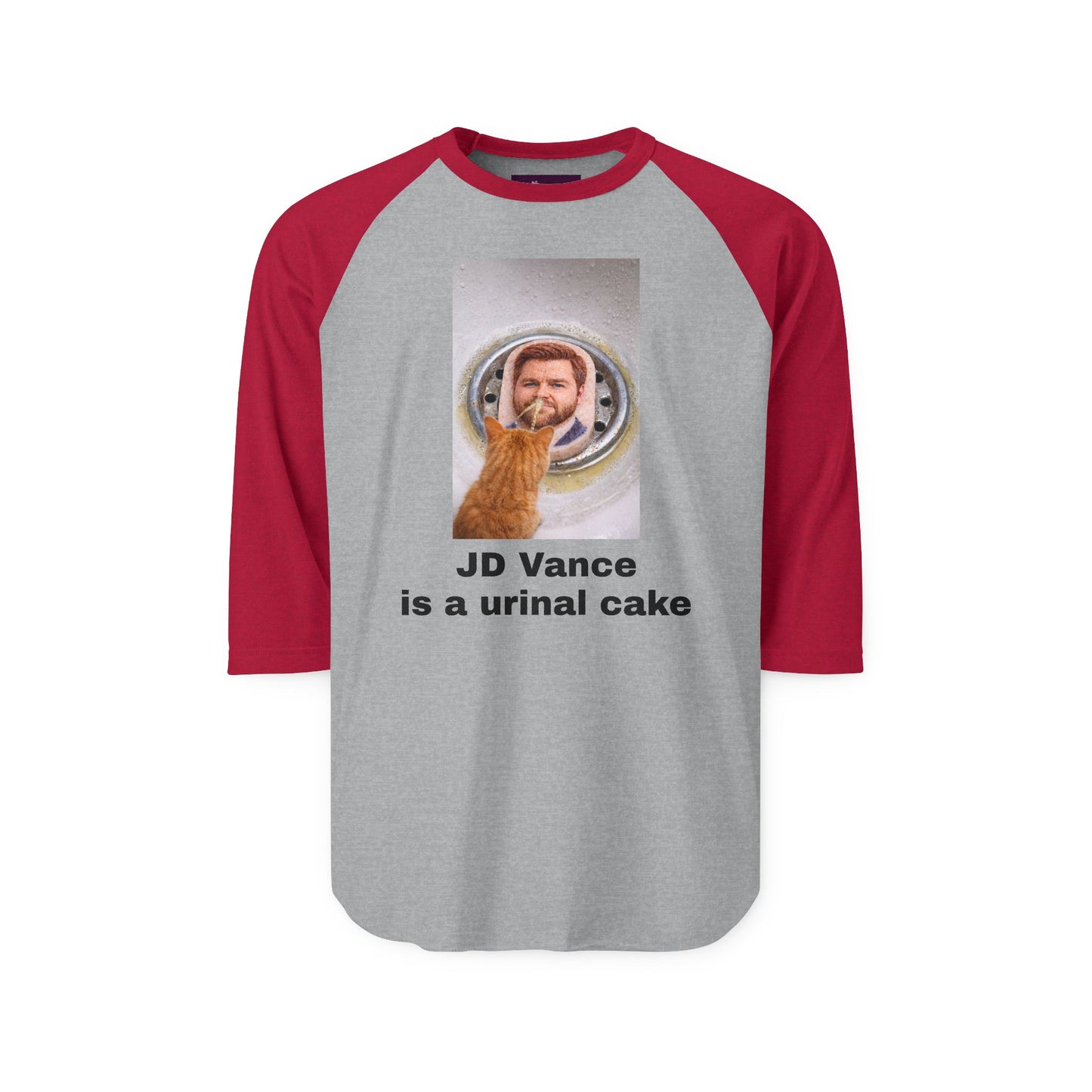 JD Vance is a Urinal Cake — Humorous Pet Lover Tee