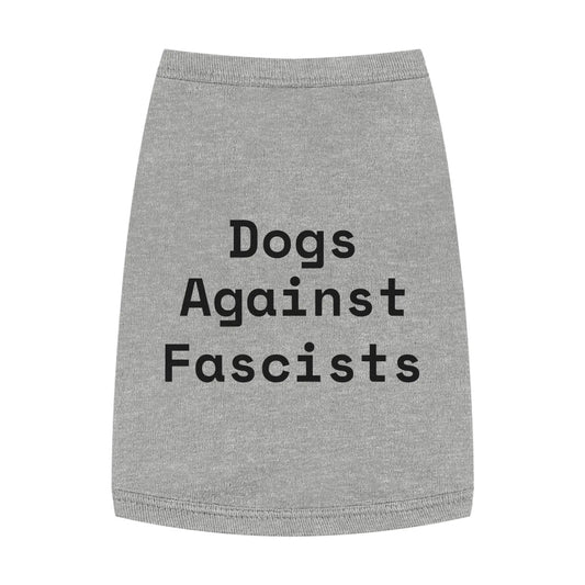 Dogs Against Fascists Tank Top Printify