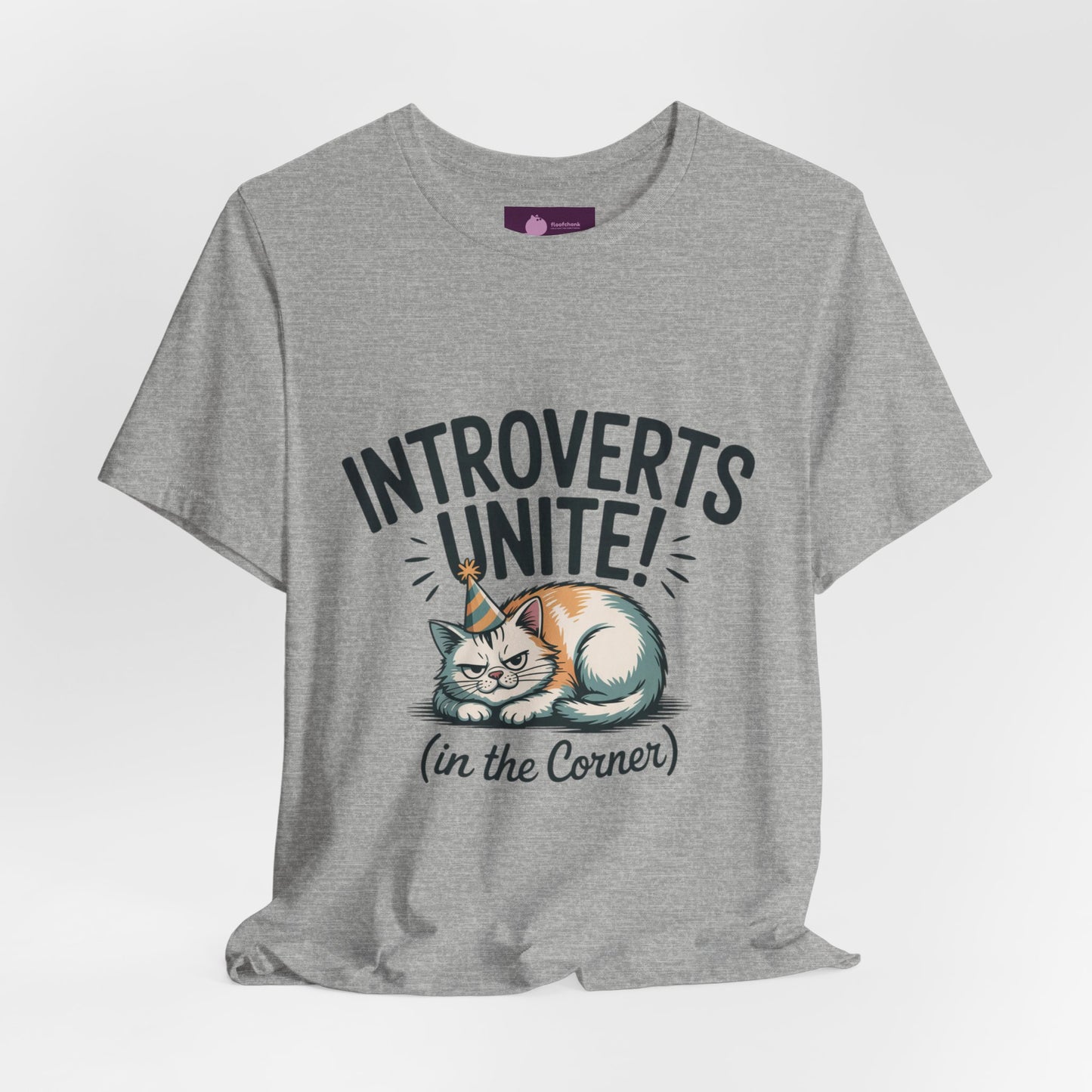 Introverts Unite (In the Corner) T-Shirt | funny holiday shirt, holiday survival tee Printify
