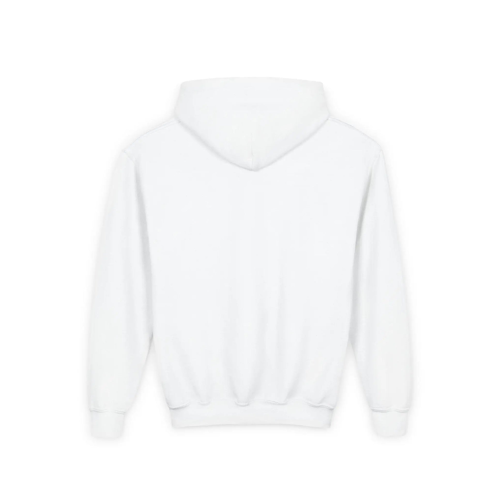 Youth Hoodie - 'Too Cool' Shark Graphic Pullover Printify