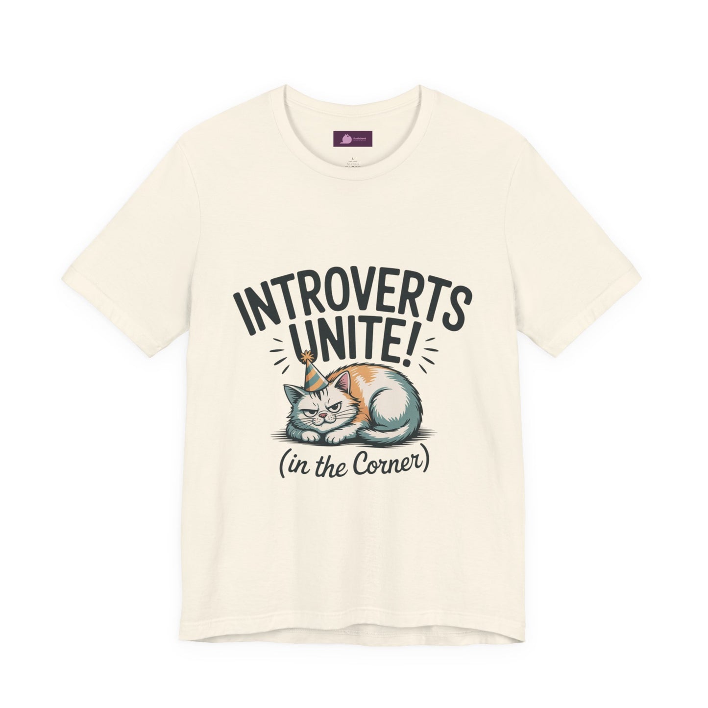 Introverts Unite (In the Corner) T-Shirt | funny holiday shirt, holiday survival tee Printify