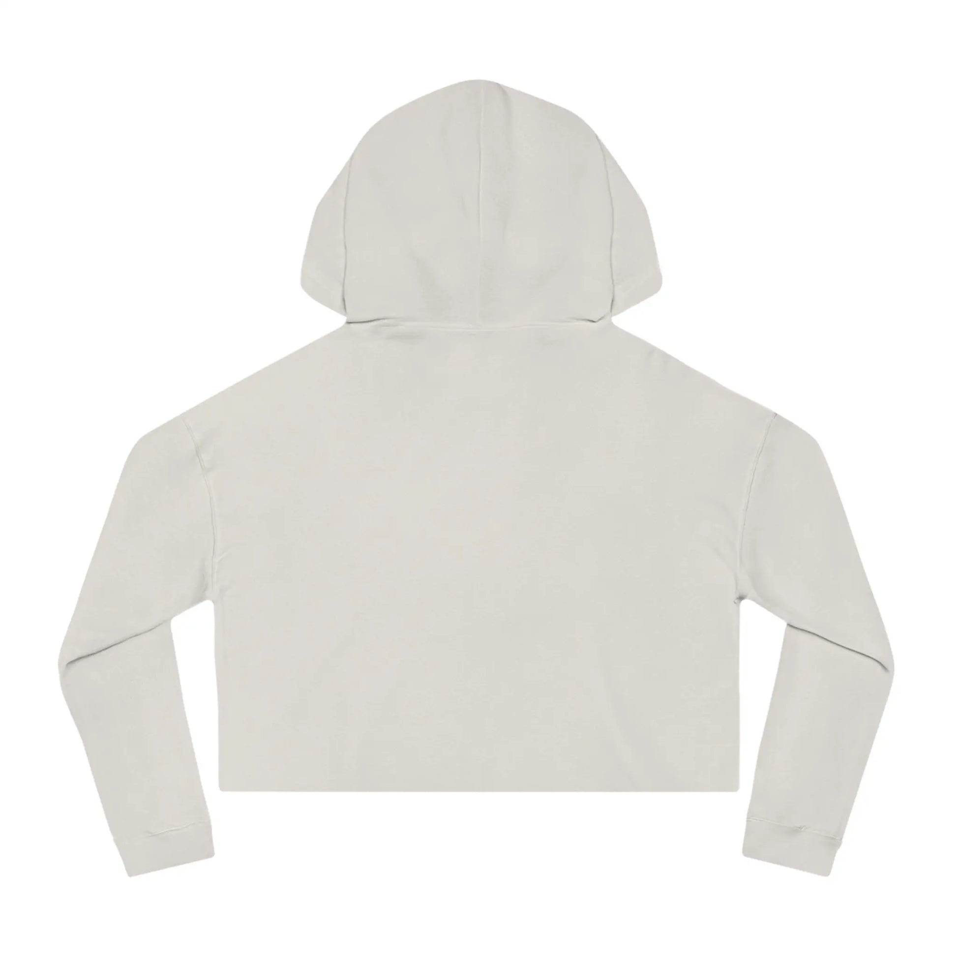 Cat Lover's Cropped Hoodie - Pam-pawing Through the Universe Printify