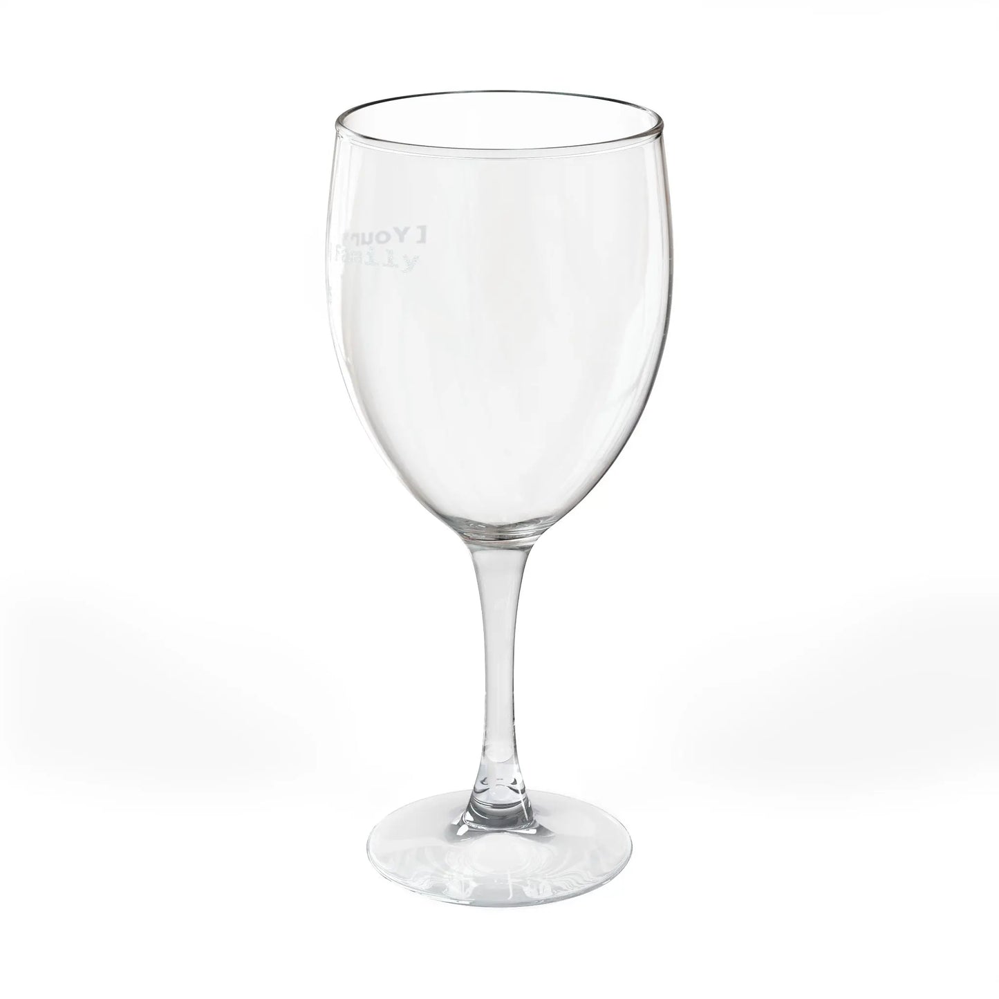 Personalized Engraved Wine Glass — Custom Name & Year, 10.5 oz Printify