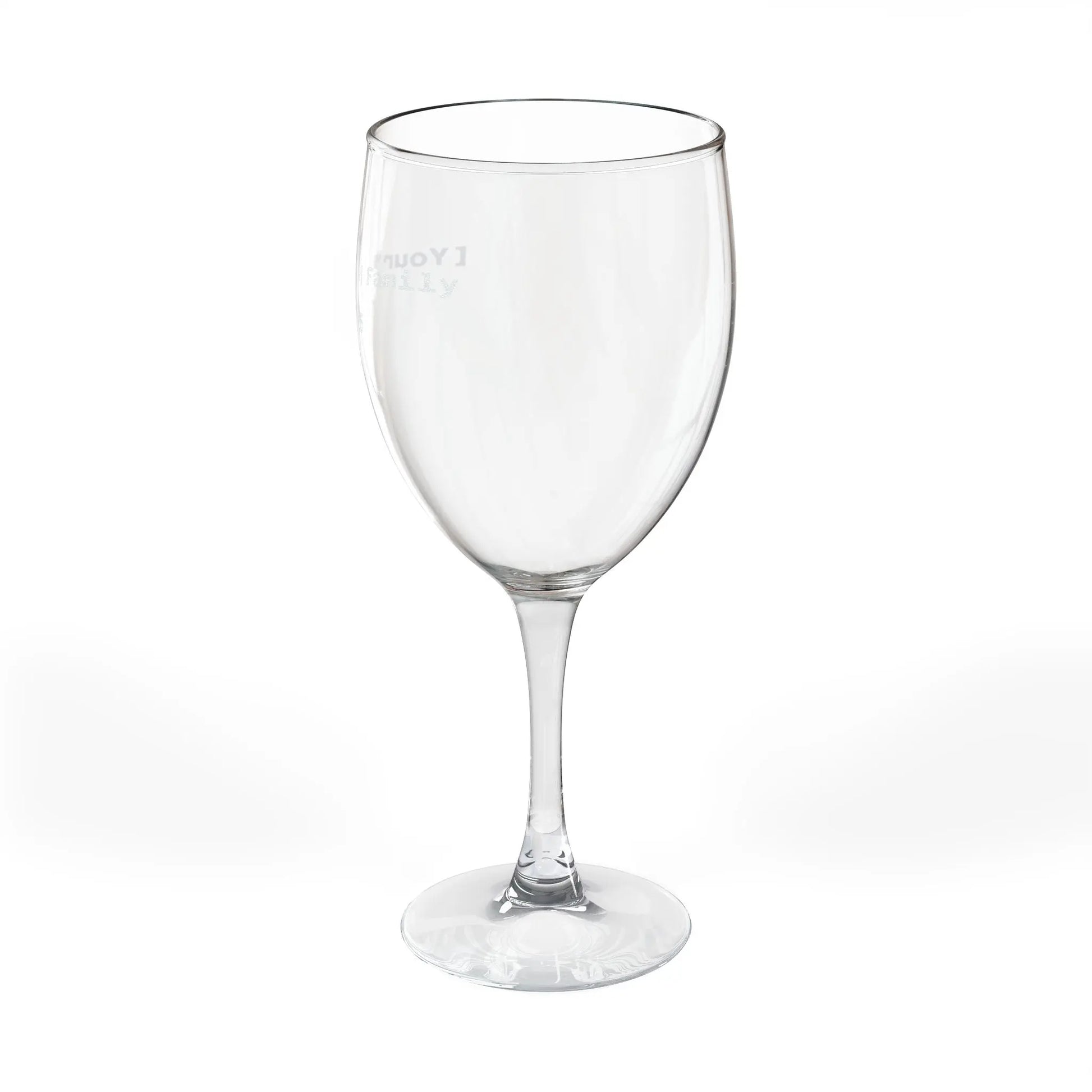 Personalized Engraved Wine Glass — Custom Name & Year, 10.5 oz Printify