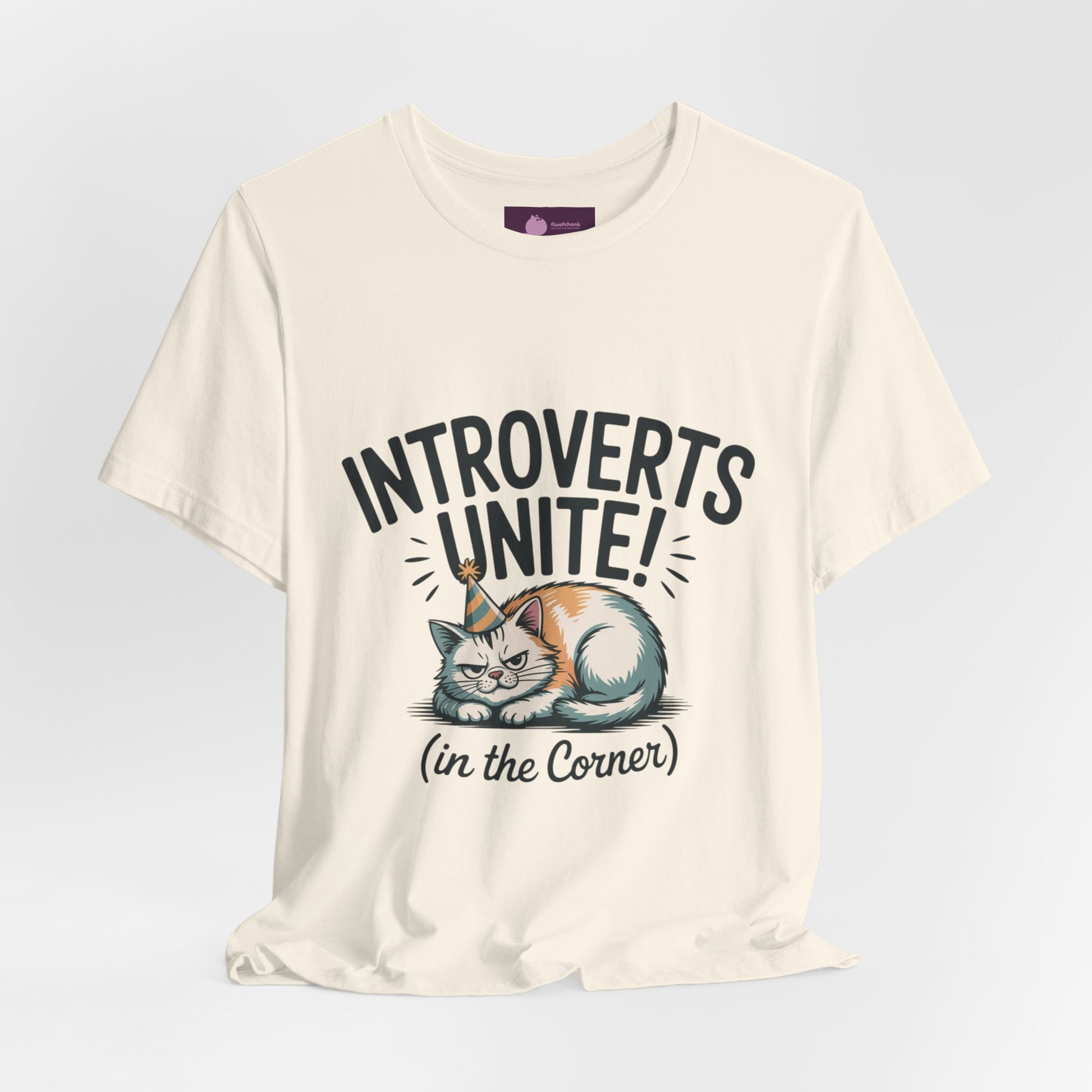 Introverts Unite (In the Corner) T-Shirt | funny holiday shirt, holiday survival tee Printify
