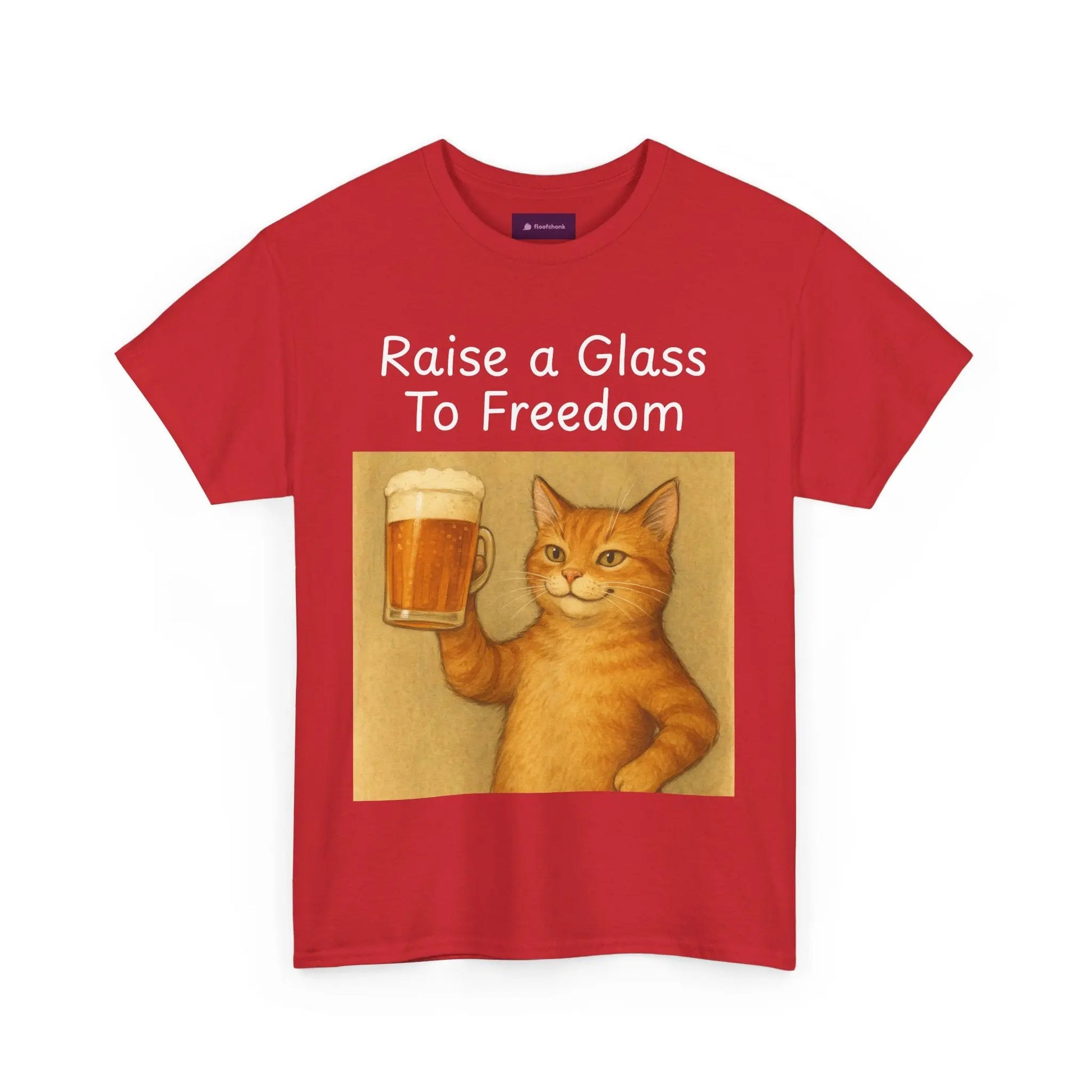 Funny Cat T-Shirt Printify