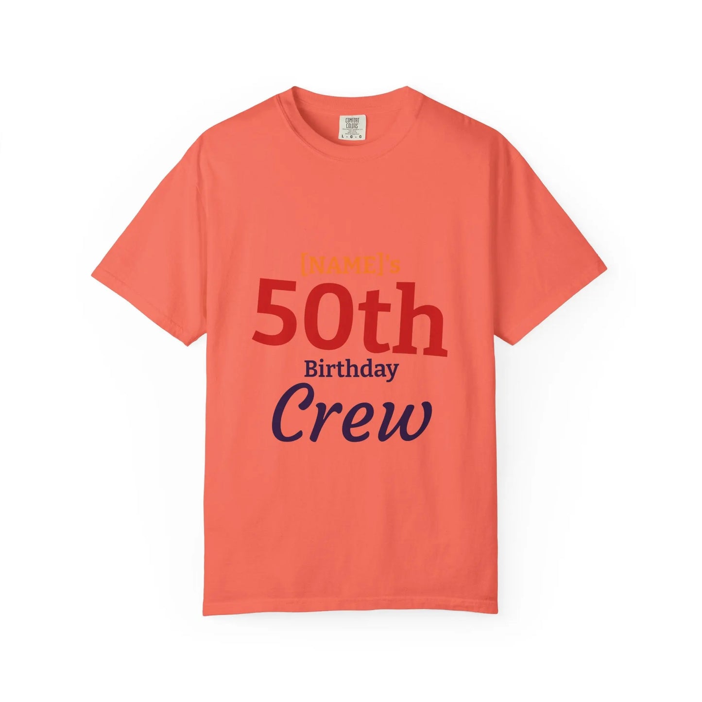 Crew T-Shirt - 'Still Spinning at 50' Retro Boombox Tee Printify