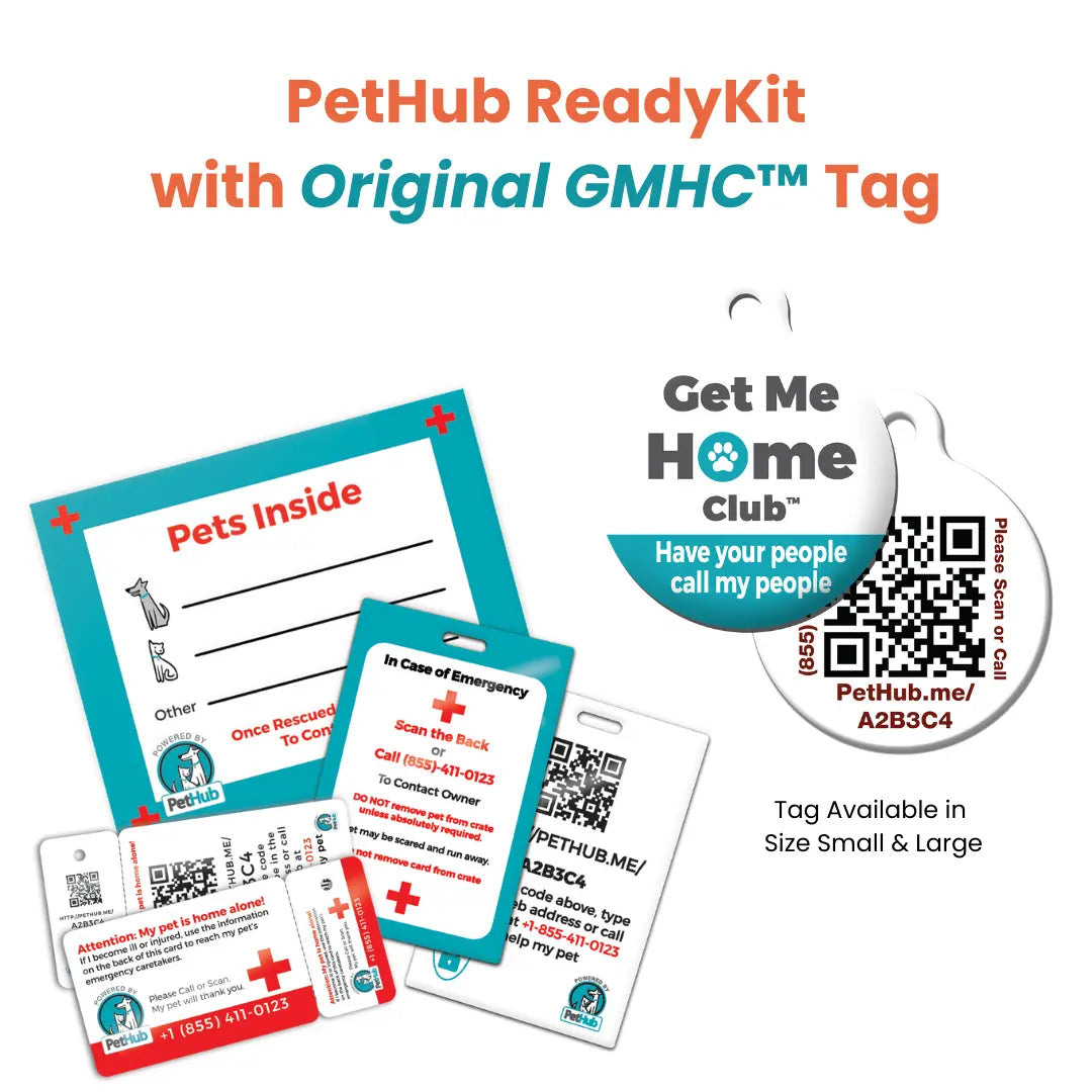 PetHub QR Pet ID Comprehensive ReadyKit – Complete Emergency Kit PetHub