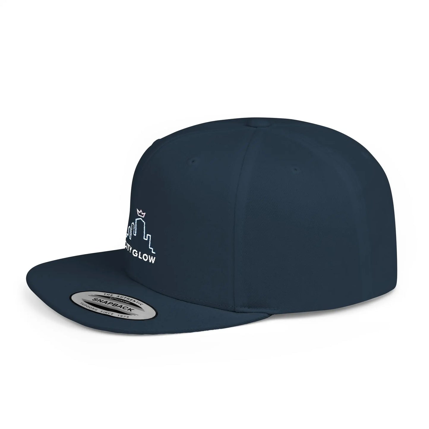 Flat Bill Snapback Hat, Stylish Trendy Cap for All Occasions, Streetwear Accessory, Outdoor Events, Casual Wear Printify
