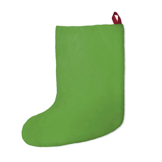 Copy of Personalized 'Merry & Bright' Christmas Stocking — Red Holiday Stocking with Name Printify