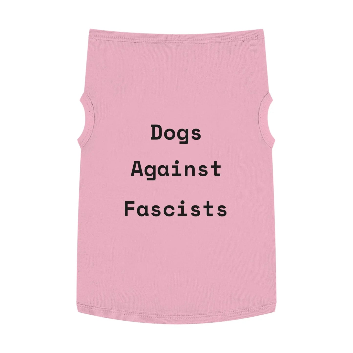 Dogs Against Fascists Tank Top Printify