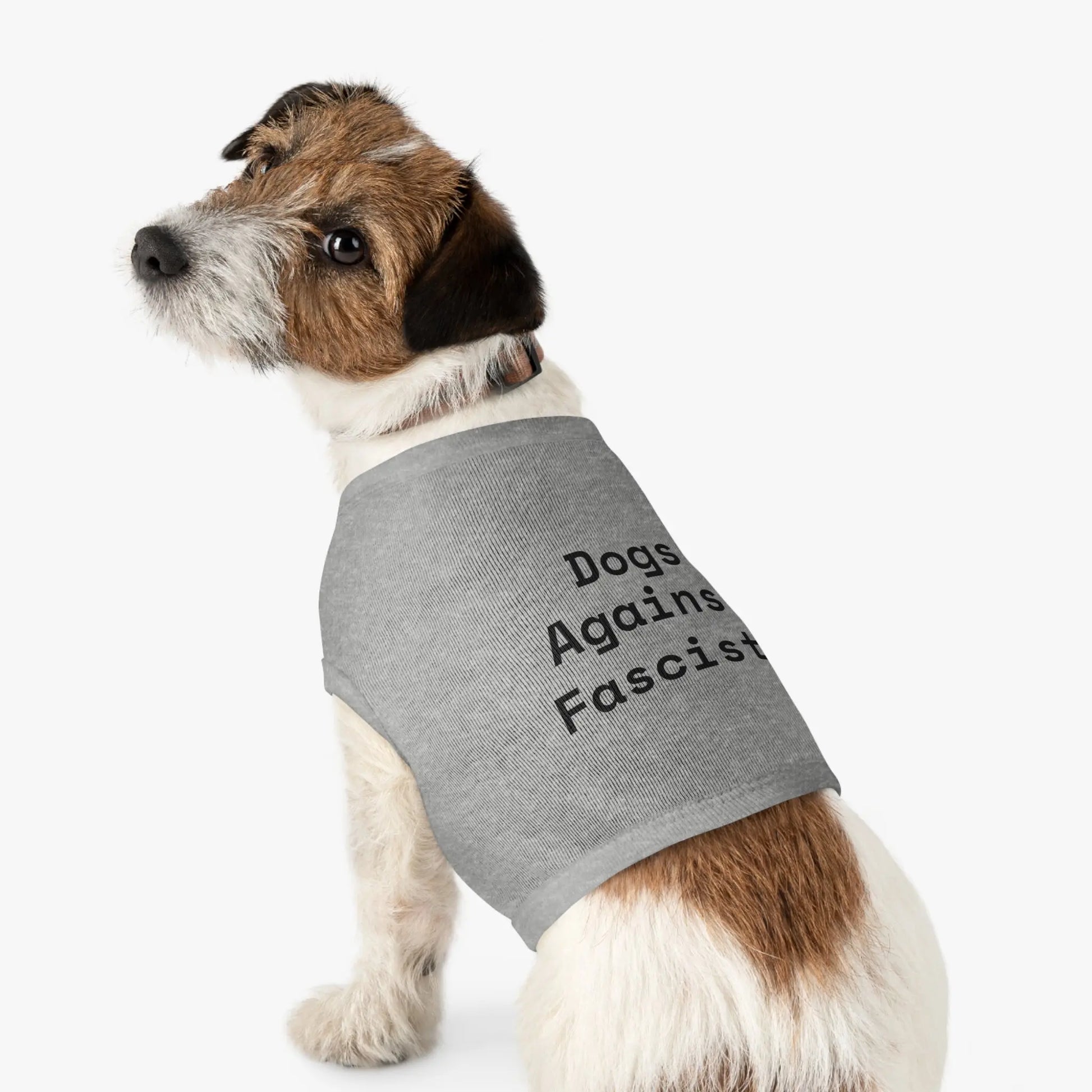 Dogs Against Fascists Tank Top Printify