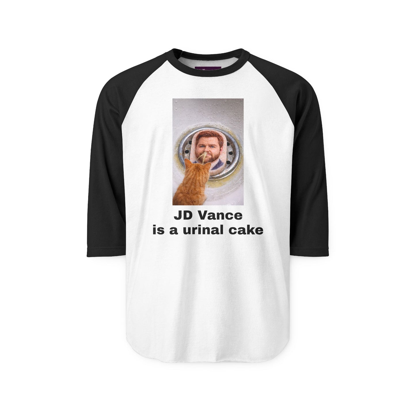 JD Vance is a Urinal Cake — Humorous Pet Lover Tee