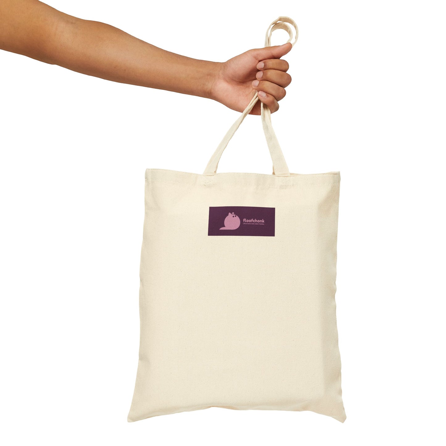 Retro Black Cat Graphic Canvas Tote Bag