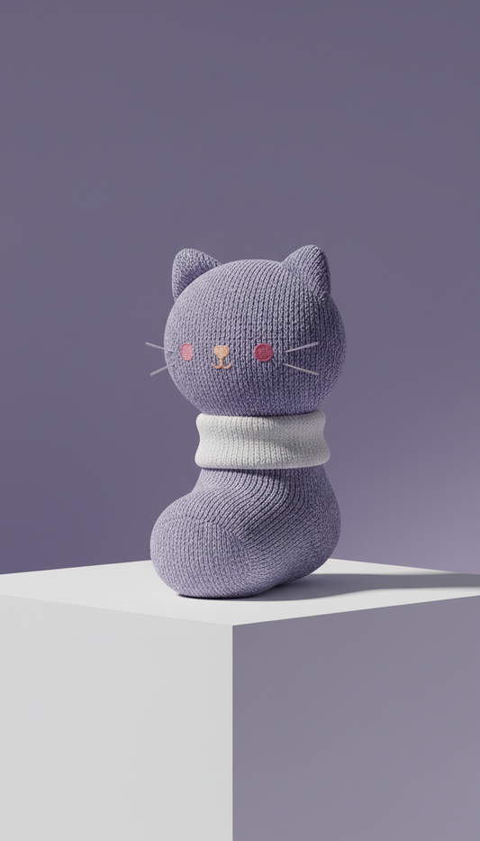 Ceramic Mug With Minimalist Whisker Print