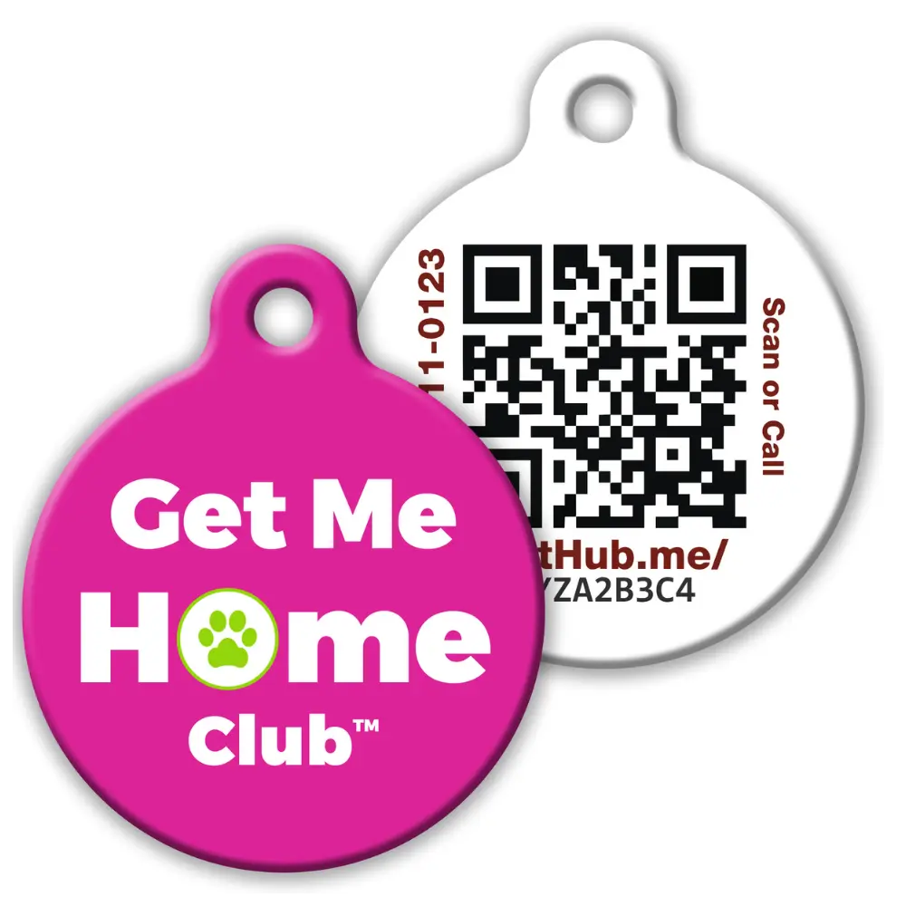 PetHub QR Pet ID Tag – Get Me Home Club PetHub