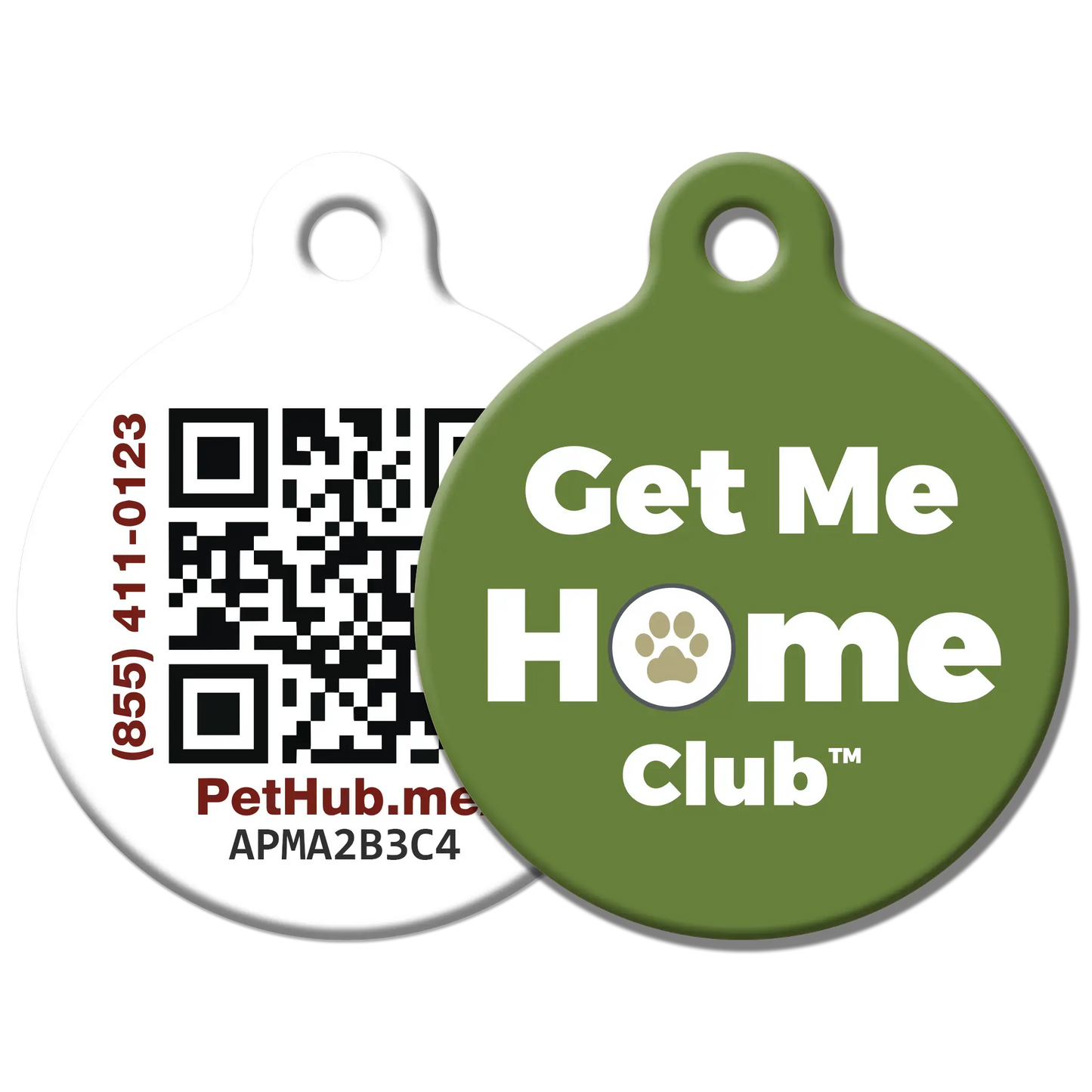 PetHub QR Pet ID Tag – Get Me Home Club PetHub