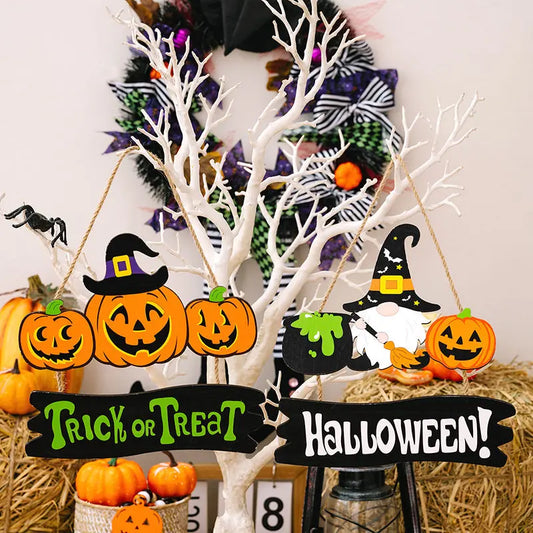 HALLOWEEN TRICK OR TREAT Hanging Widget - FloofChonk