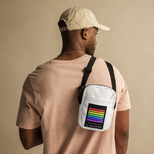 Acceptance Has No Boundaries Crossbody Bag - FloofChonk