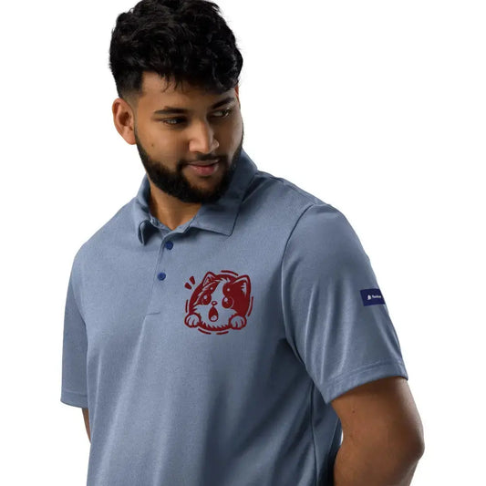 adidas space - dyed polo - FloofChonk
