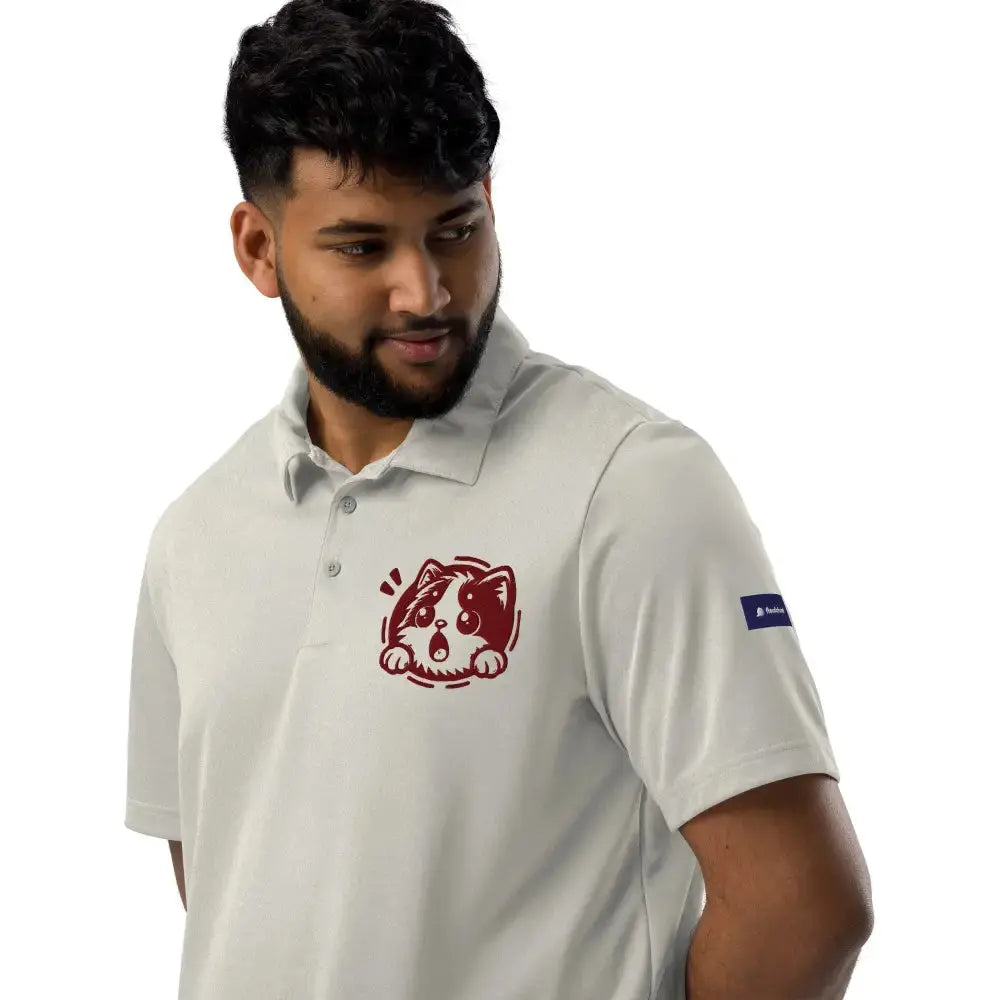 adidas space - dyed polo - FloofChonk
