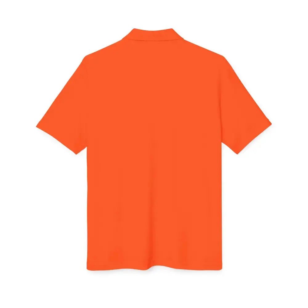 Adidas Unisex Performance Polo with Custom Rainbow Embroidered Graphic by FloofChonk - FloofChonk