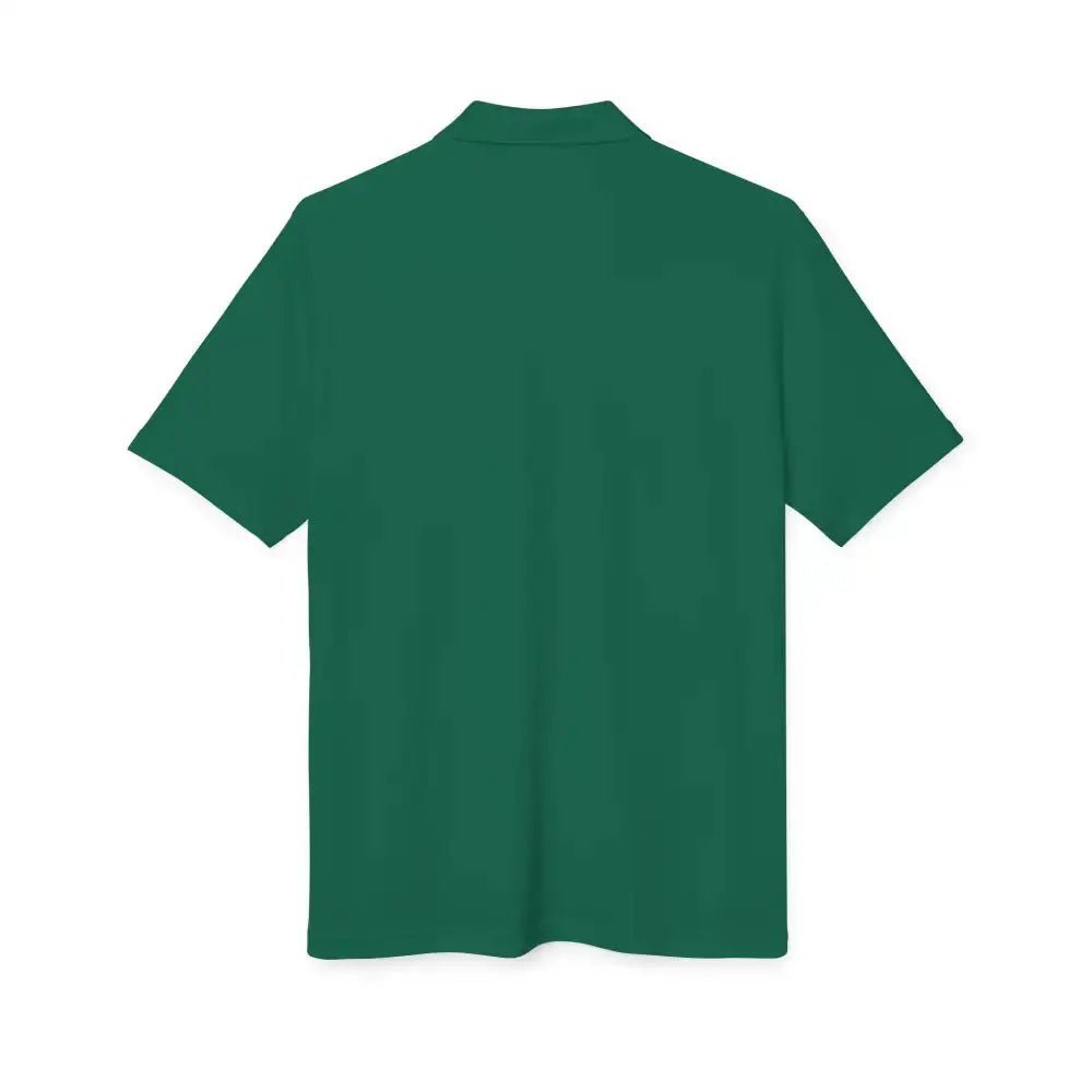 Adidas Unisex Performance Polo with Custom Rainbow Embroidered Graphic by FloofChonk - FloofChonk