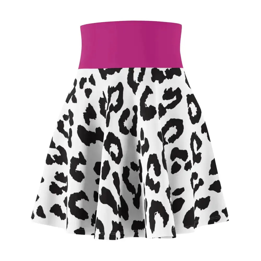 Animal Print Skater Skirt - FloofChonk