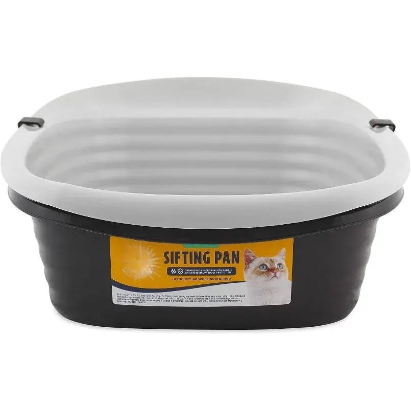Arm & Hammer Large Sifting Litter Box Scoop Free Cat Litter Tray with Microban - FloofChonk