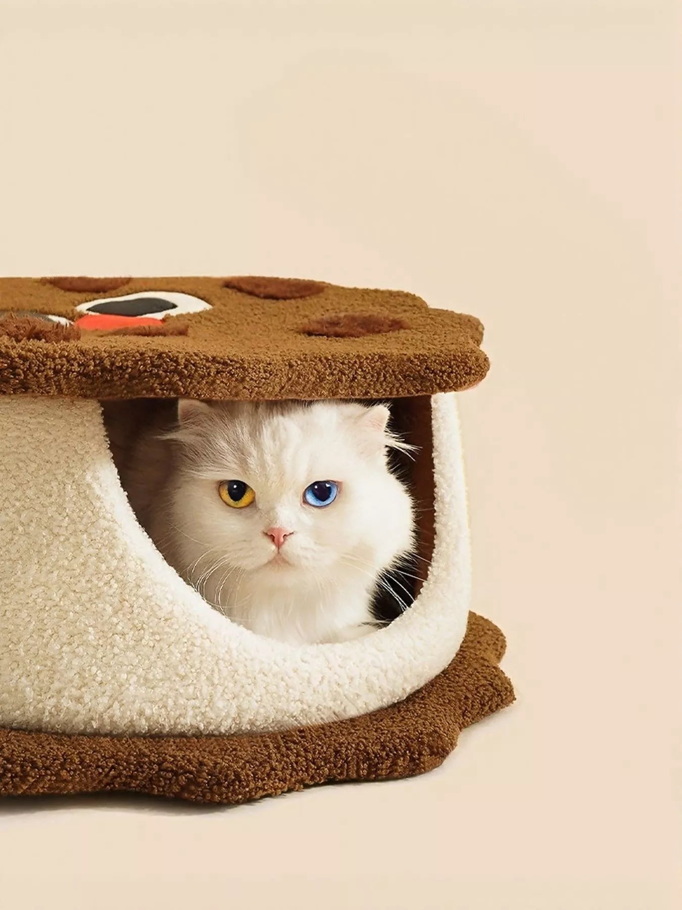 Biscuit Style Pet Nest - FloofChonk