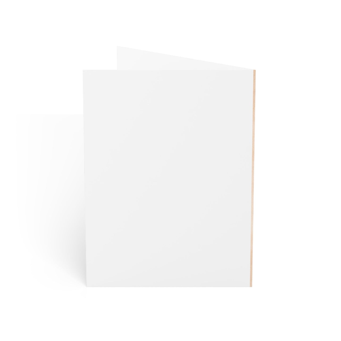 Black Fluffy Cat Greeting Cards – Cute Kitten Blank Note Cards (Pack of 1/10/30/50) - FloofChonk