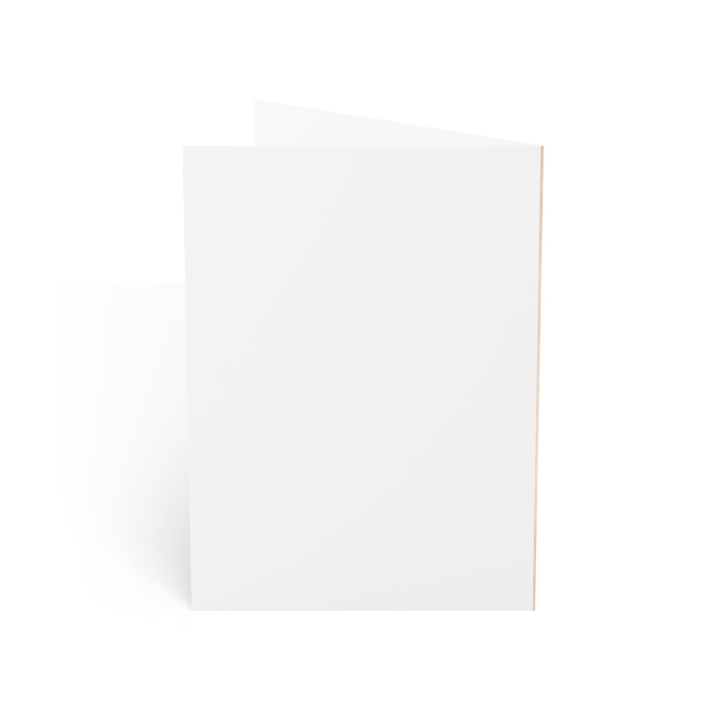 Black Fluffy Cat Greeting Cards – Cute Kitten Blank Note Cards (Pack of 1/10/30/50) - FloofChonk