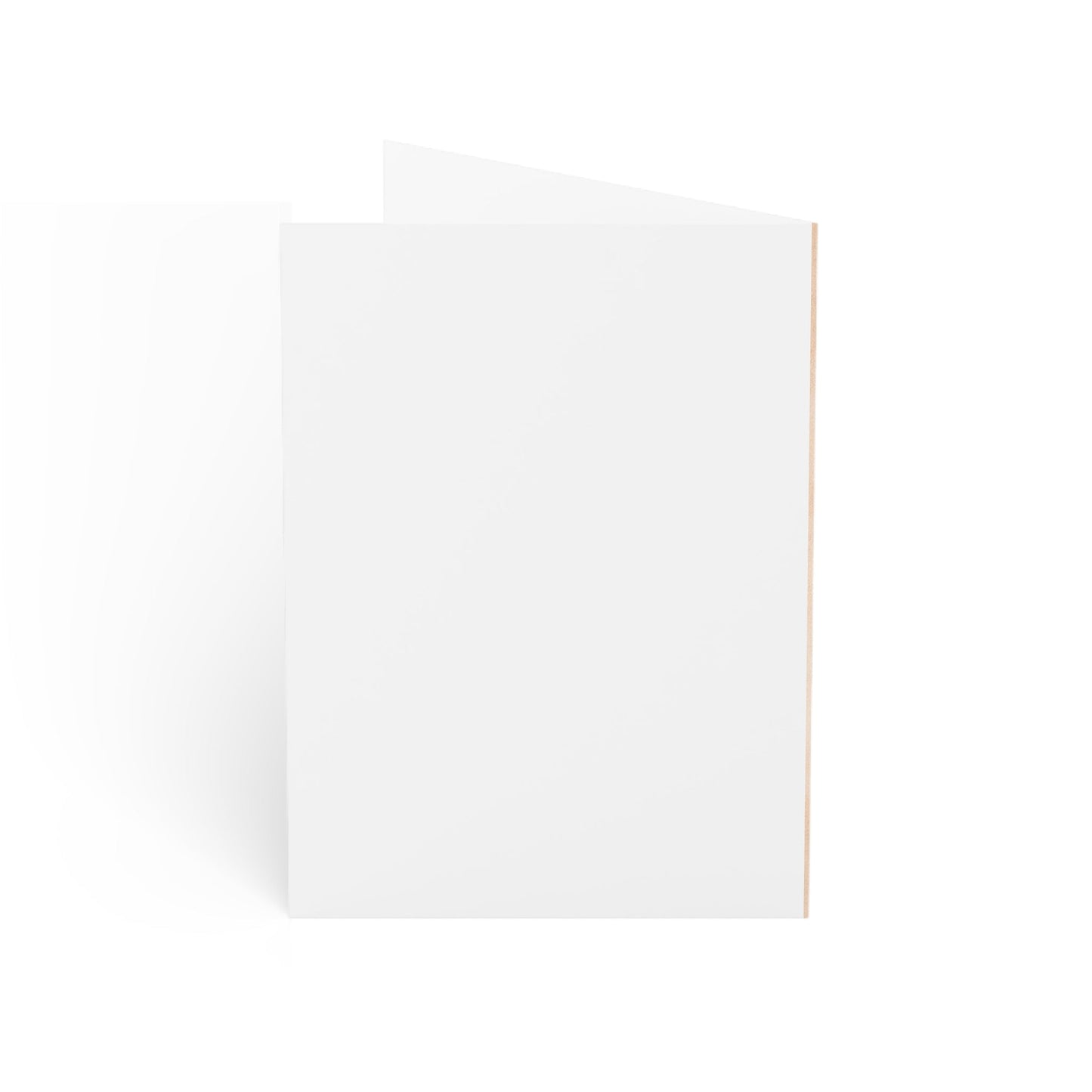 Black Fluffy Cat Greeting Cards – Cute Kitten Blank Note Cards (Pack of 1/10/30/50) - FloofChonk