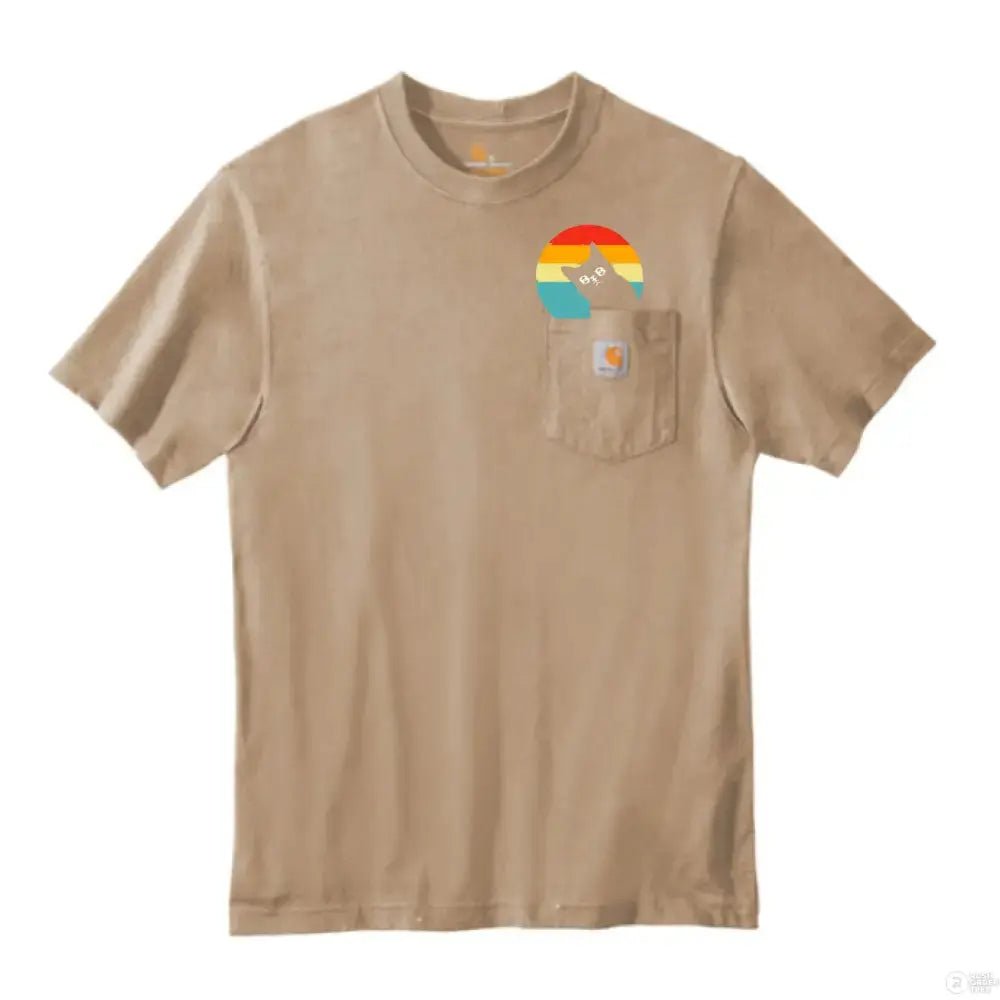 Carhartt Workwear Pocket Short Sleeve Peeking Cat T-Shirt - FloofChonk