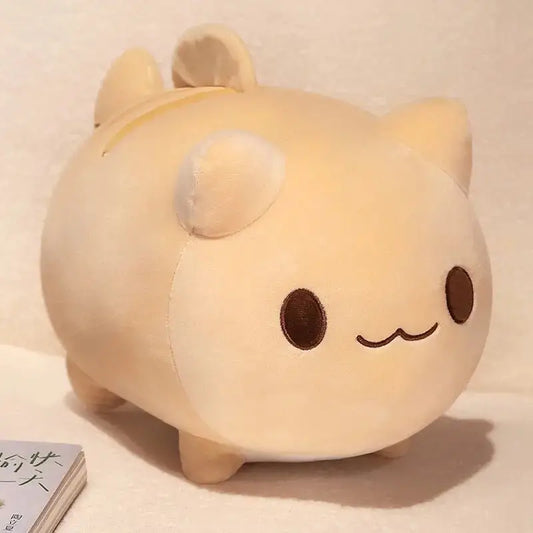 Cartoon Cute Fishtail Cat Plush Toy Accompany Doll Girl Bed Sofa Doll Birthday Gift - FloofChonk