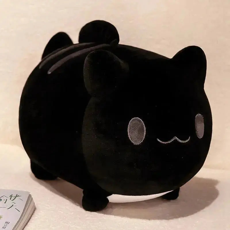Cartoon Cute Fishtail Cat Plush Toy Accompany Doll Girl Bed Sofa Doll Birthday Gift - FloofChonk