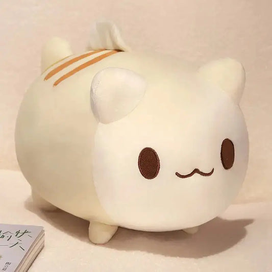 Cartoon Cute Fishtail Cat Plush Toy Accompany Doll Girl Bed Sofa Doll Birthday Gift - FloofChonk