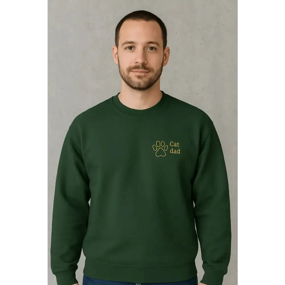 Cat Dad Sweatshirt - FloofChonk