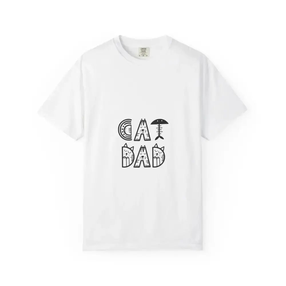 Cat Dad Unisex T-Shirt | Cute Cat Lover Gift, Funny Pet Apparel - FloofChonk